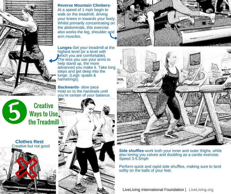 5 Creative Treadmill Exercises Transformational Online Courses And 5 Creative Treadmill Exercises Transformational Online Courses And